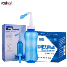 Load image into Gallery viewer, 300ML 500ML Nasal Wash Nose Cleaner Children Adult Allergic Rhinitis Cleaning Tools Neti Pot Nasal Washer Adults Children Care