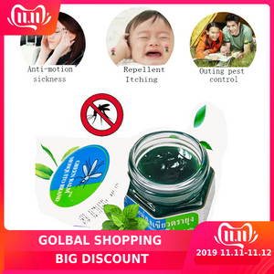 Grass Ointment Thailand Green Balm Rlight Sprain Itchy Skin Foot Pain Relieve Mosquito Bites Summer Anti-mosquito